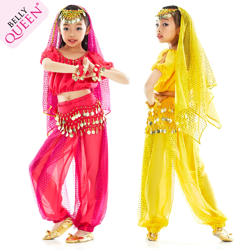 Dancewear Polyester Belly Dance Costumes For Children Dancewear Polyester Belly Dance Costumes For Children